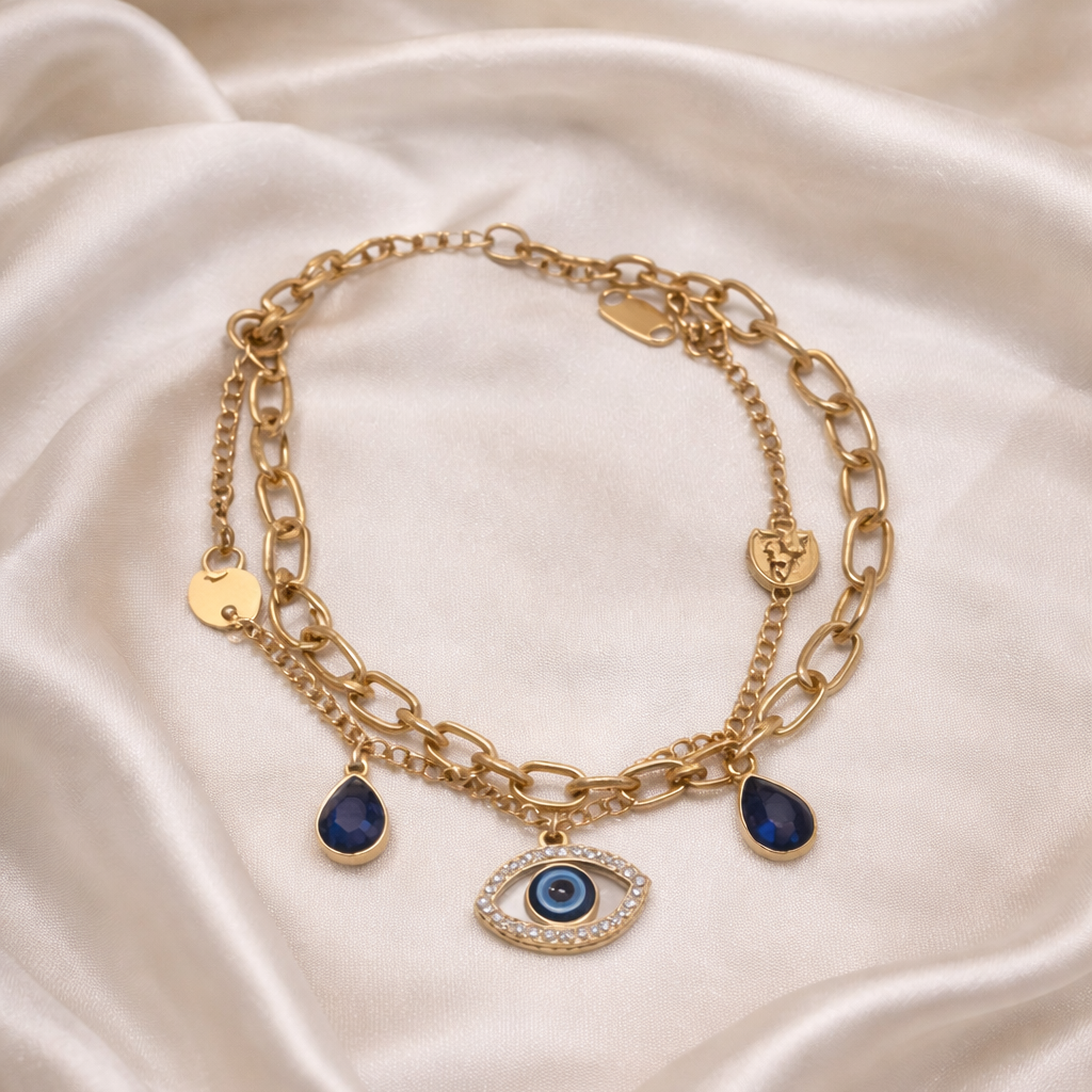 Evil Eye Charm Bracelet