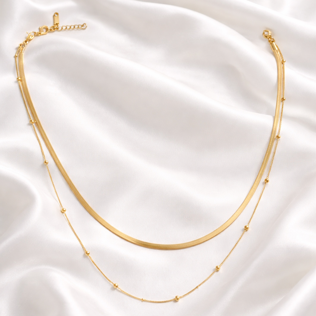 Golden Layered Necklace