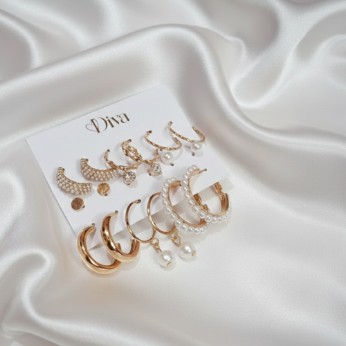 Pearl Muse Earring Set